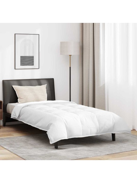 Guļammaiss ar spilvenu 2 pcs balts 135 x 200 cm dūnas
