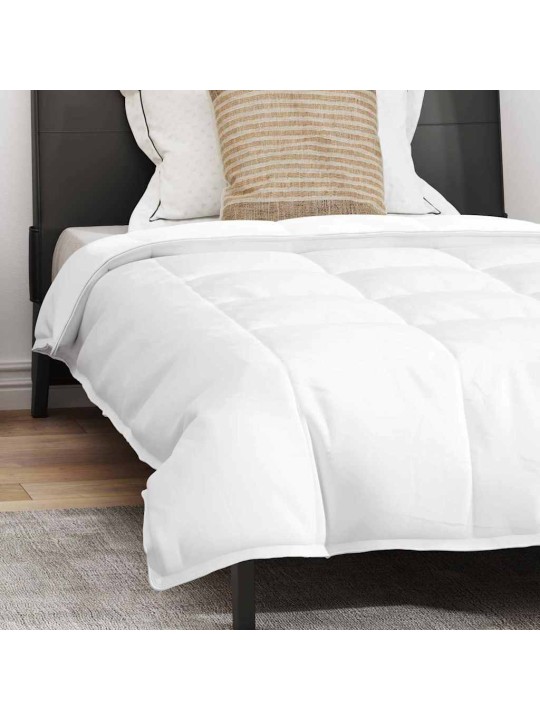 Guļammaiss ar spilvenu 2 pcs balts 135 x 200 cm dūnas