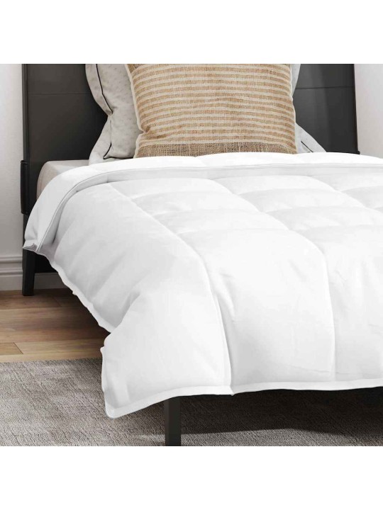 Guļammaiss ar spilvenu 2 pcs balts 135 x 200 cm dūnas