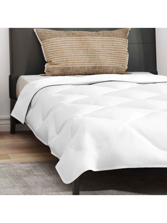 Vāļņi ar spilvenu cits 2 pcs balts 140 x 220 cm mikrošķiedra