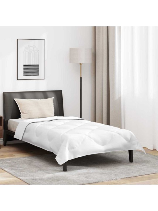 Visu sezonu segas cits balts 135 x 220 cm mikrošķiedra