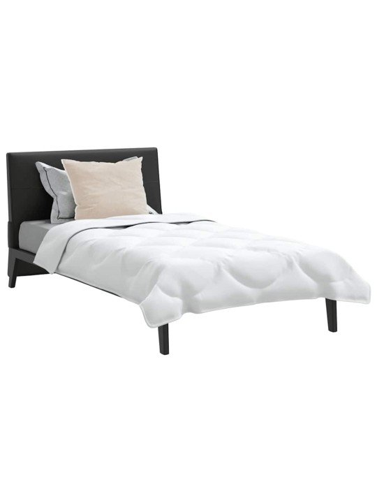 Vāļņi ar spilvenu 2 pcs balts 135 x 200 cm mikrošķiedra