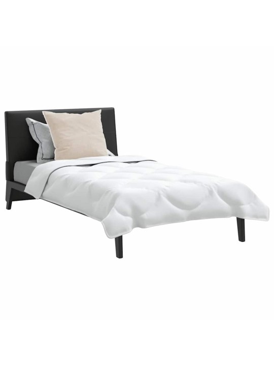 Vāļņi ar spilvenu 2 pcs balts 140 x 200 cm mikrošķiedra