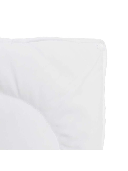 Vāļņi ar spilvenu 2 pcs balts 135 x 220 cm mikrošķiedra