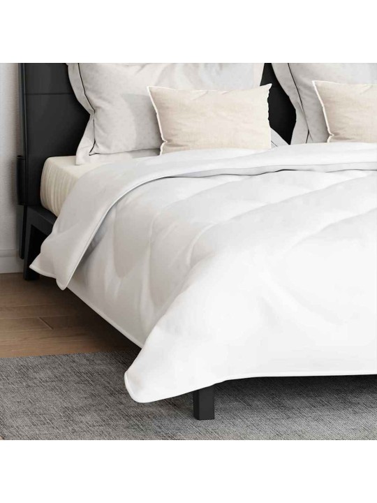 Sega ar spilvenu 3 pcs balts 260 x 220 cm mikrošķiedra