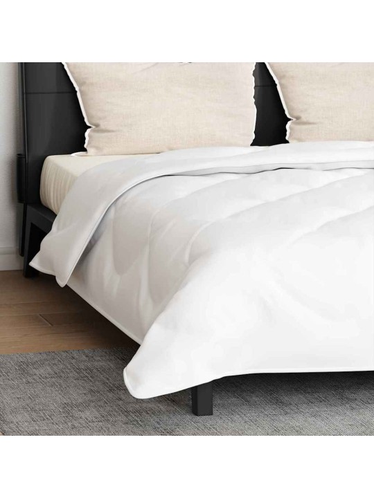 Sega ar spilvenu 3 pcs balts 260 x 220 cm mikrošķiedra