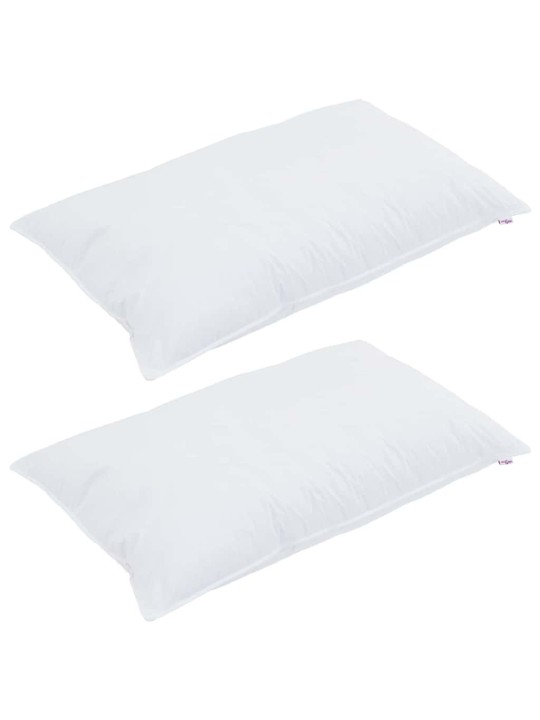 Sega ar spilvenu 3 pcs balts 260 x 220 cm mikrošķiedra