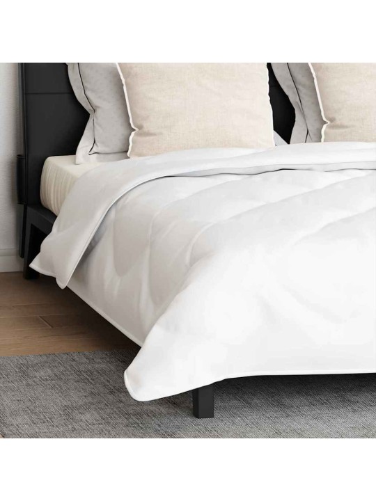 Sega ar spilvenu 3 pcs balts 260 x 220 cm mikrošķiedra