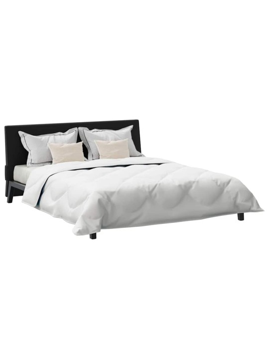 Sega ar spilveniem argyle 3 pcs balts 200 x 200 cm mikrošķiedra