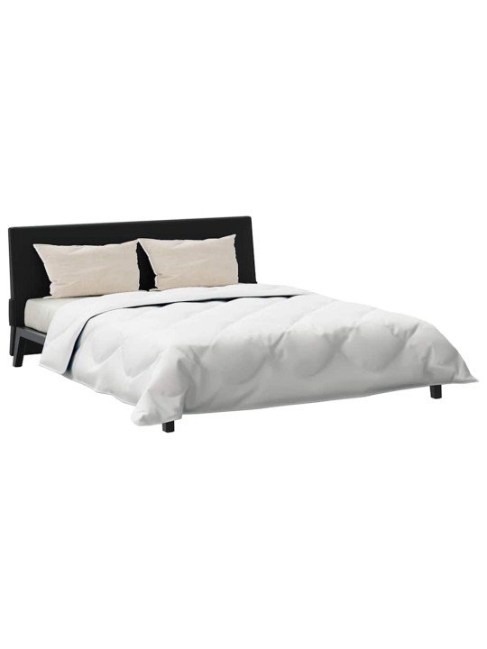 Sega ar spilveniem argyle 3 pcs balts 200 x 200 cm mikrošķiedra