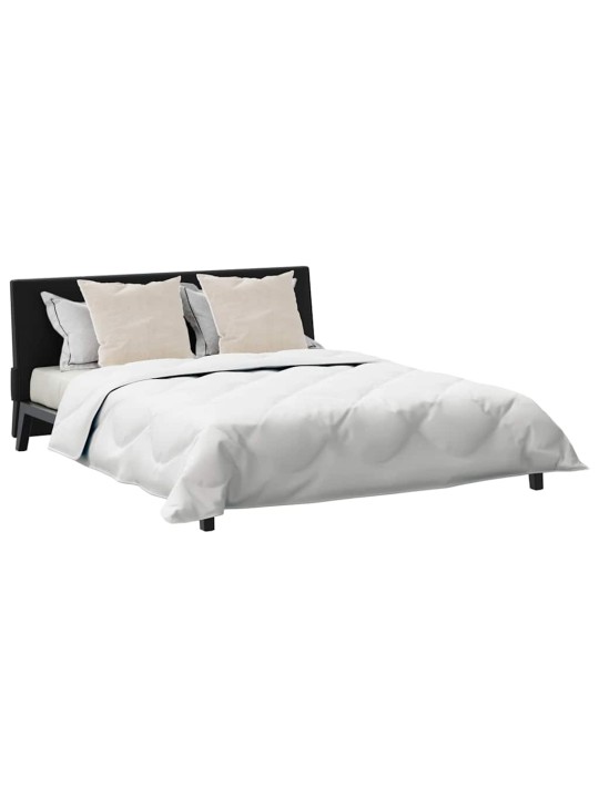 Sega ar spilveniem argyle 3 pcs balts 200 x 200 cm mikrošķiedra