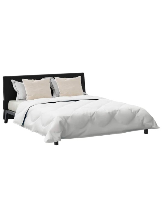 Sega ar spilveniem argyle 3 pcs balts 200 x 200 cm mikrošķiedra