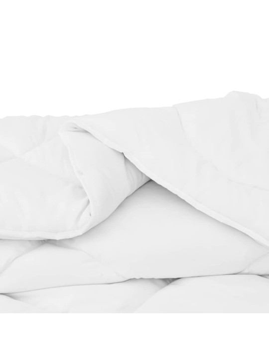 Sega cits ar spilvenu 3 pcs balts 240 x 220 cm mikrošķiedra