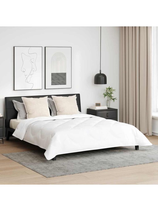 Sega cits ar spilvenu 3 pcs balts 240 x 220 cm mikrošķiedra