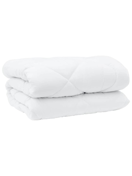 Sega cits ar spilvenu 3 pcs balts 260 x 220 cm mikrošķiedra