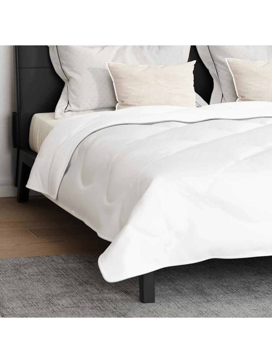 Guļammaiss ar spilvenu 3 pcs balts 200 x 200 cm mikrošķiedra