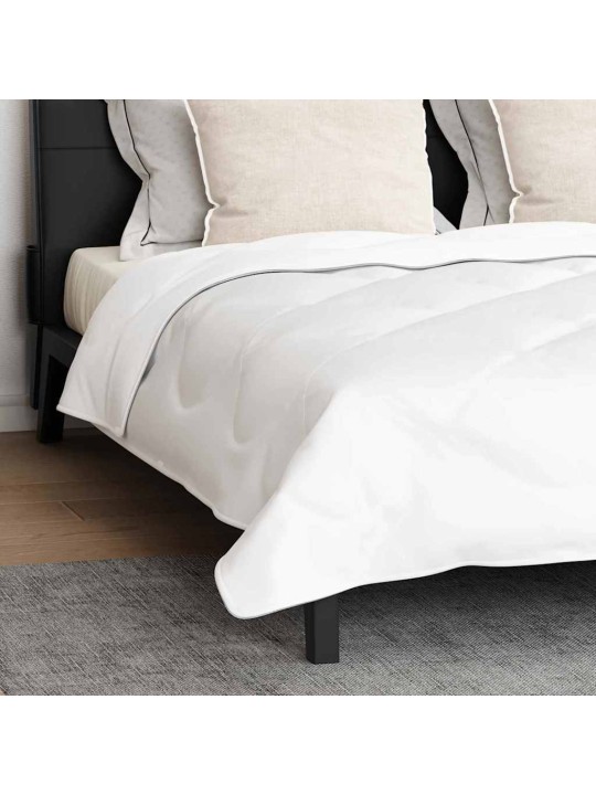 Guļammaiss ar spilvenu 3 pcs balts 200 x 200 cm mikrošķiedra