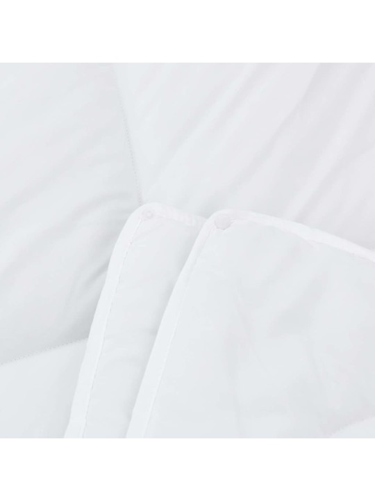 Guļammaiss ar spilvenu 3 pcs balts 200 x 200 cm mikrošķiedra