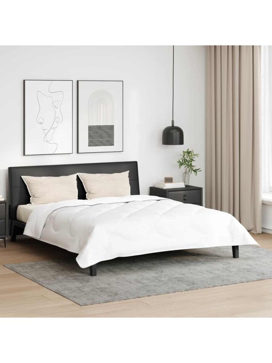 Sega cits ar spilvenu 3 pcs balta 240 x 200 cm mikrošķiedra