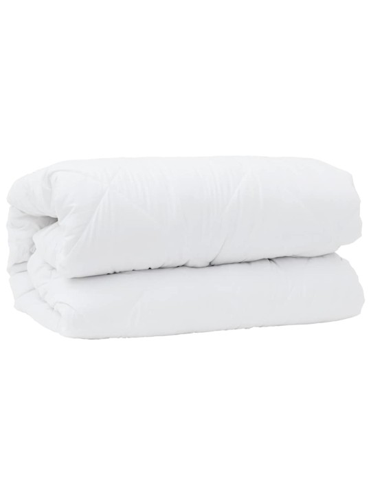 Sega cits ar spilvenu 3 pcs balta 200 x 220 cm mikrošķiedra