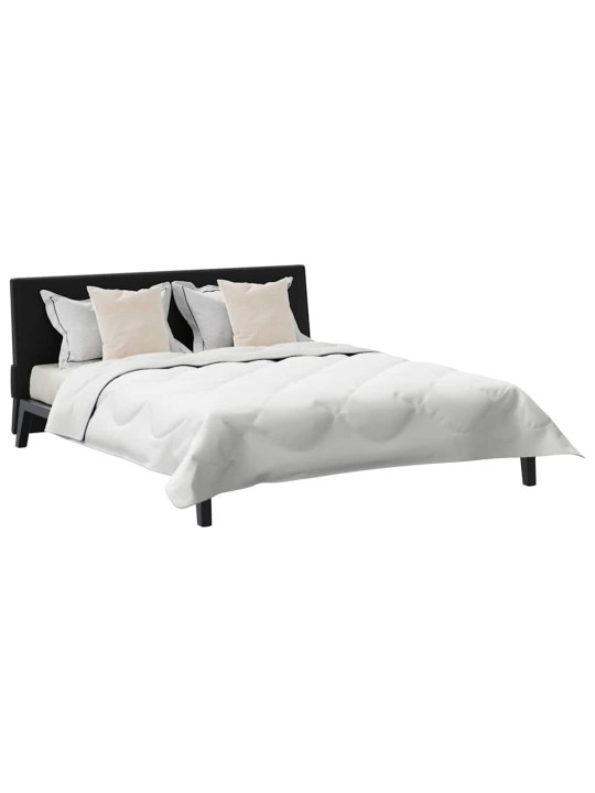 Sega cits ar spilvenu 3 pcs balta 200 x 220 cm mikrošķiedra
