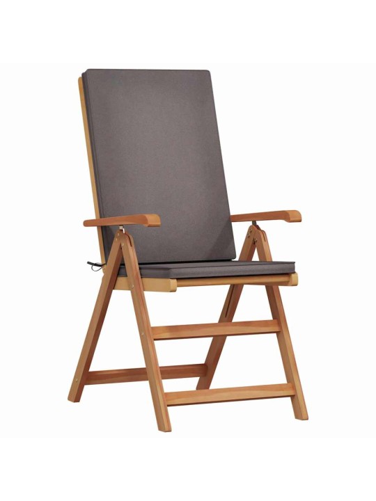 Dārza krēsls 6 pcs brūna 57 x 71.5 x 104cm masīvs tīkkoks