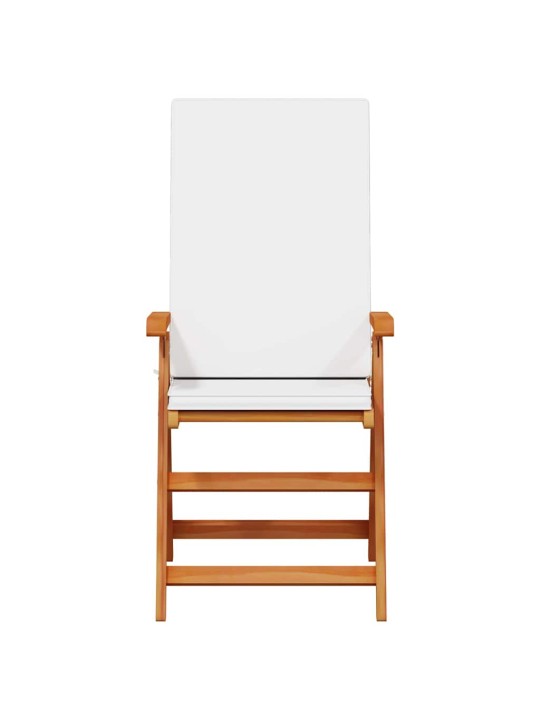 Dārza krēsls 4 pcs brūna 57 x 71.5 x 104cm masīvs tīkkoks