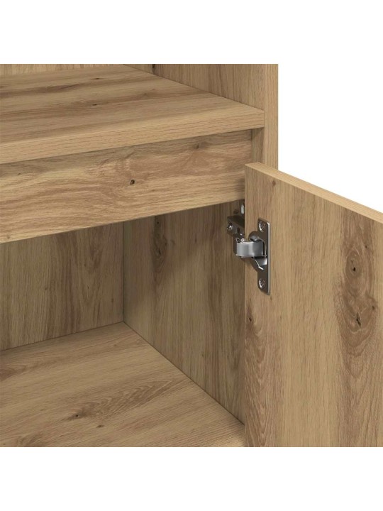 Vannas istabas mēbeļu komplekts 3 pcs brūna 30 x 30 x 180 cm