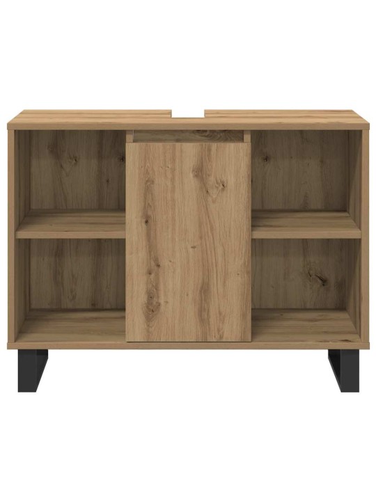 Vannas istabas mēbeļu komplekts 3 pcs brūna 30 x 30 x 180 cm