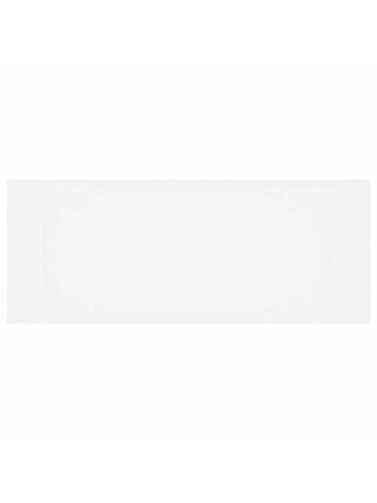 Dārza galds balts 250 x 100 x 73 cm poliratāns
