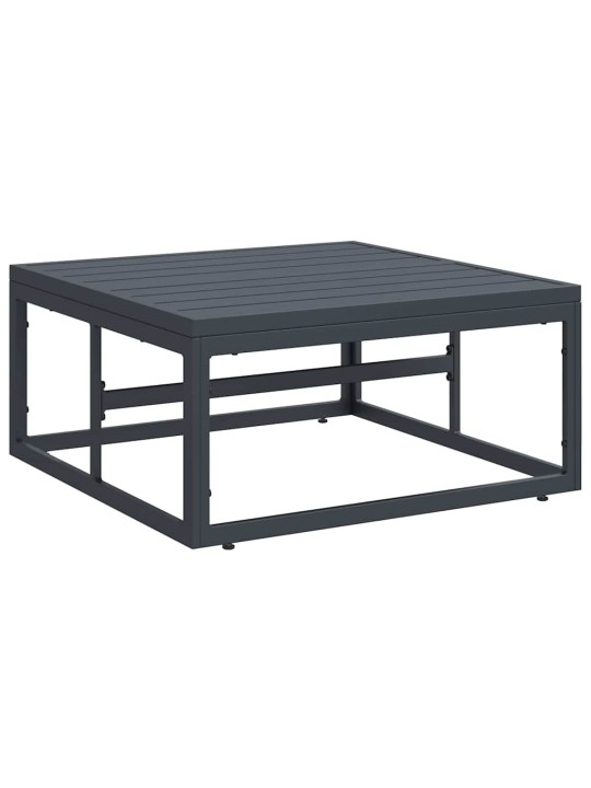 Dārza dīvānu komplekts 8 pcs antracīta tērauds