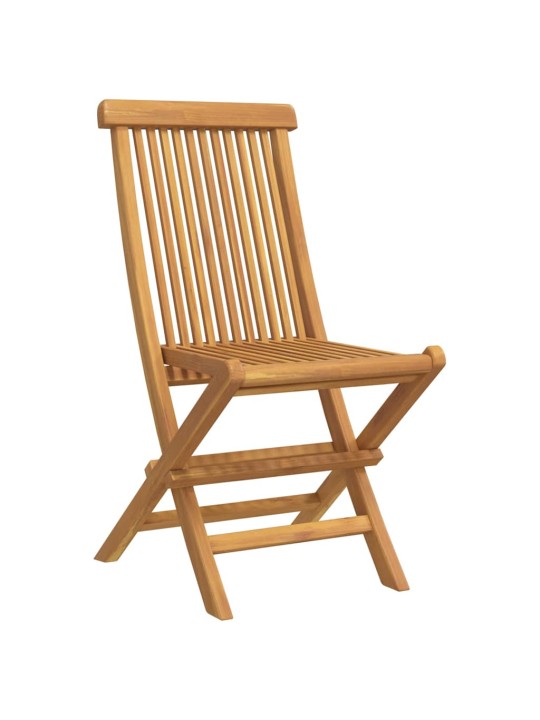 Dārza ēdamgalds 5 pcs brūna 160 x 80 x 75 cm masīvs tīkkoks