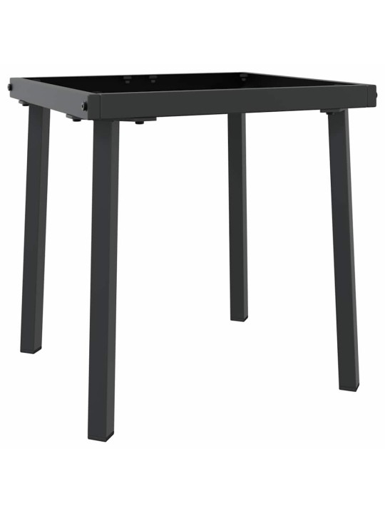 Sauļošanās krēsli 3 pcs brūna 40 x 40 x 40.5 cm poliratāns