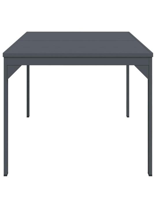 Pagarināmais galds 2 pcs antracīts 210 x 90 x 73 cm tērauds