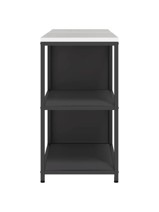 Virtuves glabāšanas komplekts 2 pcs melna 180 x 50 x 92 cm