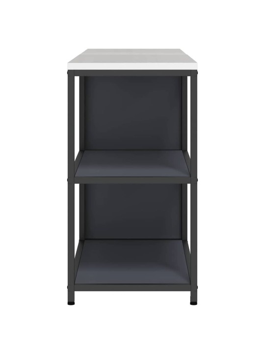 Virtuves glabāšanas komplekts 2 pcs antracīts 180 x 50 x 92 cm