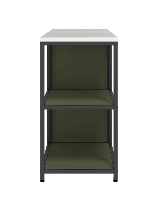 Virtuves glabāšanas komplekts 2 pcs olīvu zaļš 180 x 50 x 92 cm