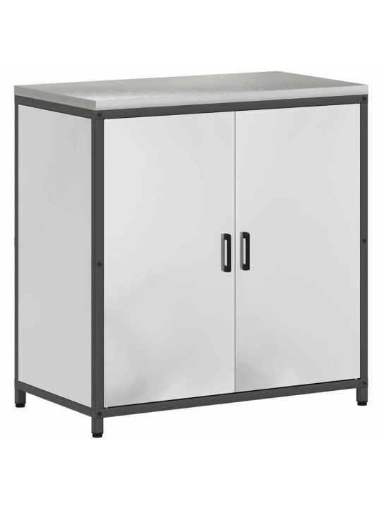Virtuves glabāšanas komplekts 2 pcs sudrabs 180 x 50 x 92 cm