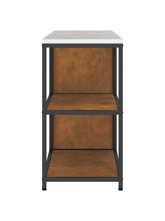 Virtuves glabāšanas komplekts 2 pcs rūsa 180 x 50 x 92 cm