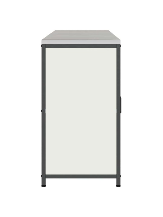 Virtuves glabāšanas komplekts 3 pcs balta 210 x 50 x 92 cm