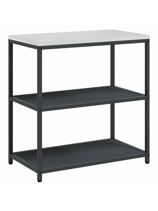 Virtuves glabāšanas komplekts 3 pcs antracīta 210 x 50 x 92 cm