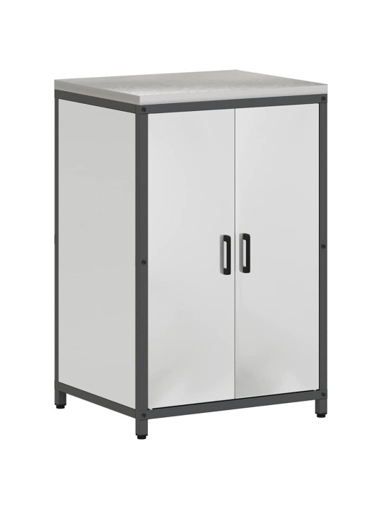 Virtuves glabāšanas komplekts 3 pcs sudrabs 210 x 50 x 92 cm
