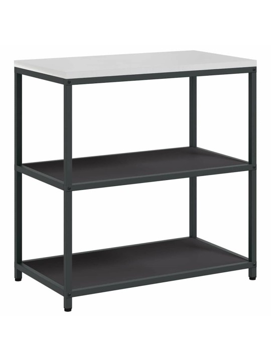 Virtuves glabāšanas komplekts 3 pcs melna 240 x 50 x 92 cm