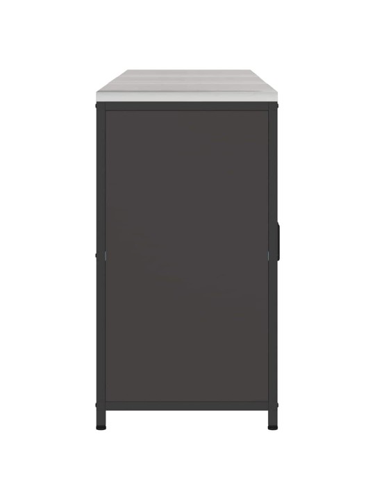 Virtuves glabāšanas komplekts 3 pcs melna 240 x 50 x 92 cm