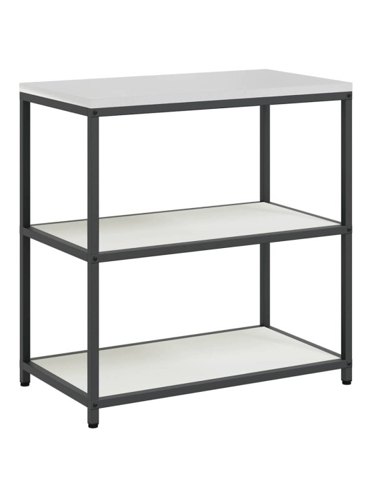 Virtuves glabāšanas komplekts 3 pcs balts 240 x 50 x 92 cm