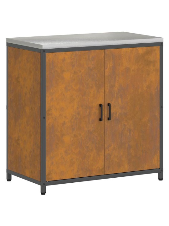 Virtuves glabāšanas komplekts other 3 pcs rūsa 240 x 50 x 92 cm