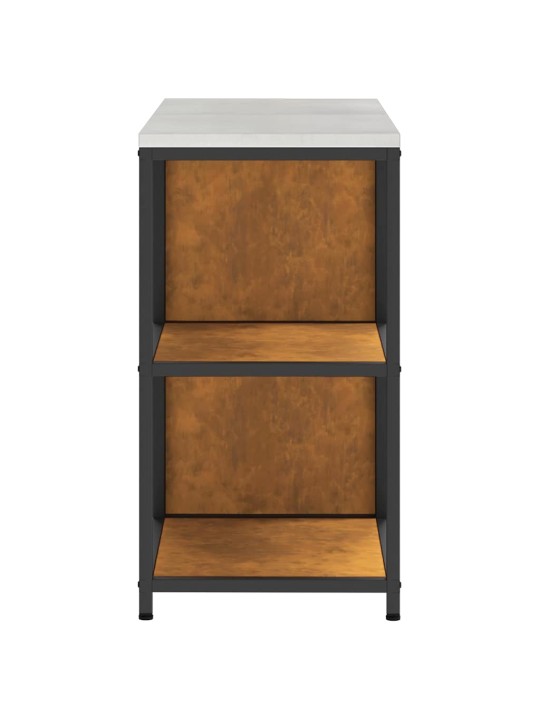 Virtuves glabāšanas komplekts 2 pcs rūsa 150 x 50 x 92 cm