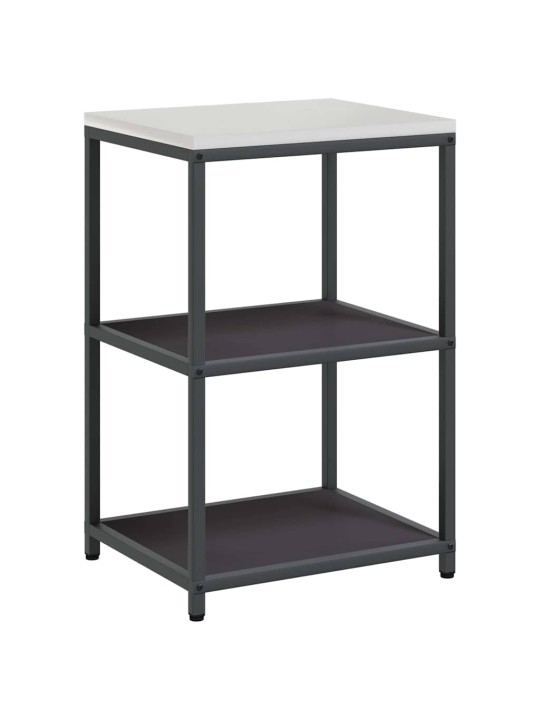 Virtuves glabāšanas komplekts 3 pcs melna 180 x 50 x 92 cm