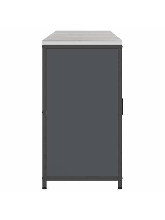 Virtuves glabāšanas komplekts 3 pcs antracīta 180 x 50 x 92 cm