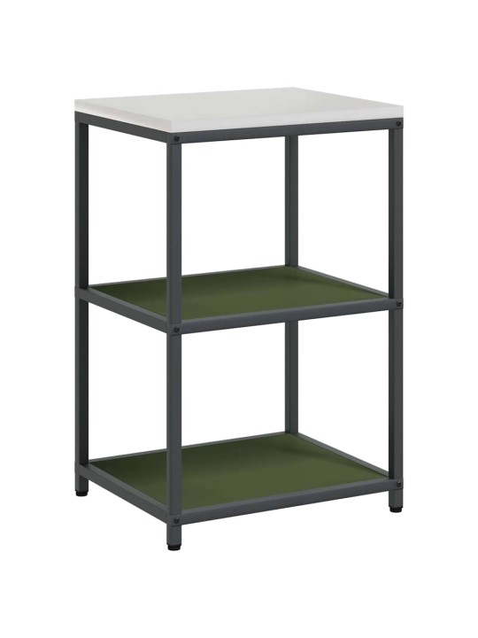 Virtuves glabāšanas komplekts 3 pcs olīvu zaļš 180 x 50 x 92 cm
